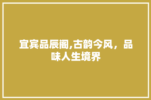 宜宾品辰阁,古韵今风，品味人生境界 客厅装修