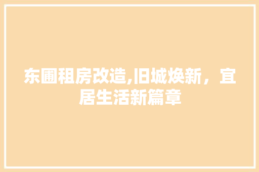 东圃租房改造,旧城焕新，宜居生活新篇章 现代风格装饰
