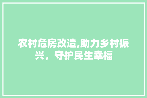 农村危房改造,助力乡村振兴，守护民生幸福 卧室装修