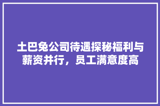 土巴兔公司待遇探秘福利与薪资并行，员工满意度高 客厅装修