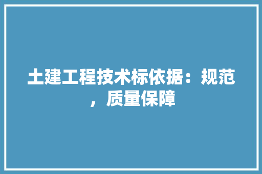土建工程技术标依据：规范，质量保障 现代风格装饰