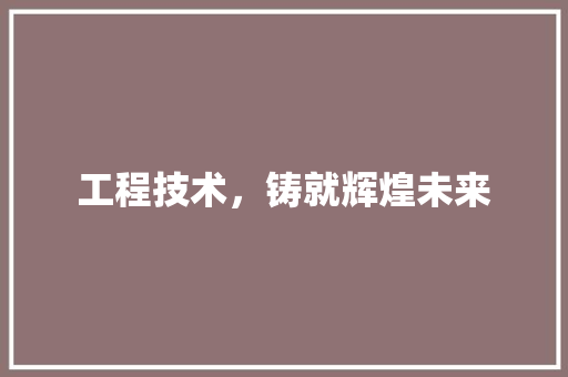 工程技术，铸就辉煌未来 中式风格装饰