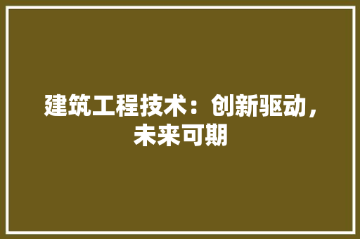 建筑工程技术：创新驱动，未来可期 中式风格装饰